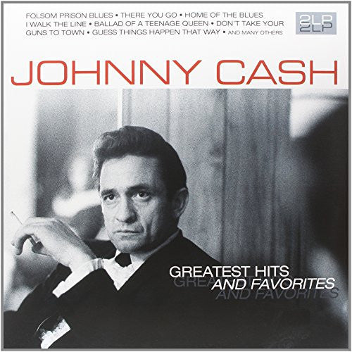 Johnny Cash - Greatest Hits & Favorites (Vinyl) { vinyl }