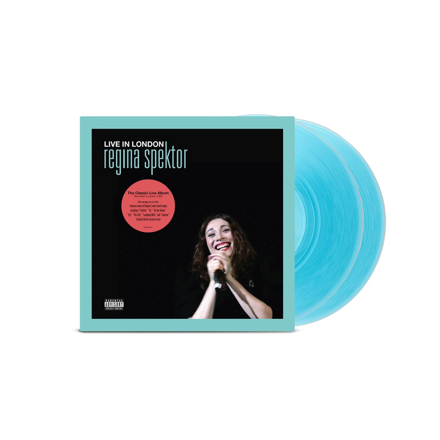 Regina Spektor- Live In London (Curacao Blue Vinyl) { vinyl }