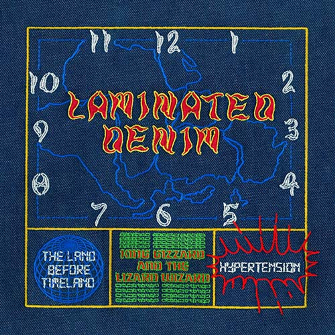 King Gizzard and the Lizard Wizard- Laminated Denim (Lucky Rainbow Edition) { vinyl }