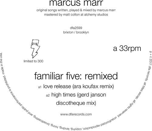 Marcus Marr - Familiar Five: Remixed (LP) { vinyl }