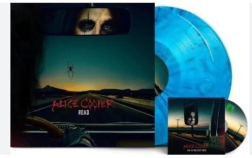 Alice Cooper- Road (Indie Exclusive Blue Marbled 2LP+DVD) { vinyl }