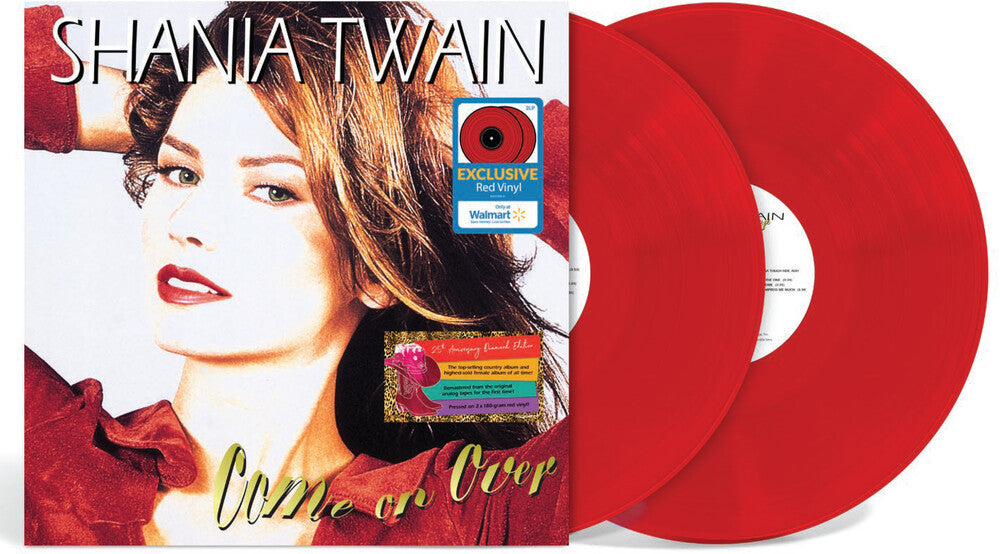 Shania Twain - Come On Over: Diamond Edition (Colored Vinyl) (Red) { vinyl }