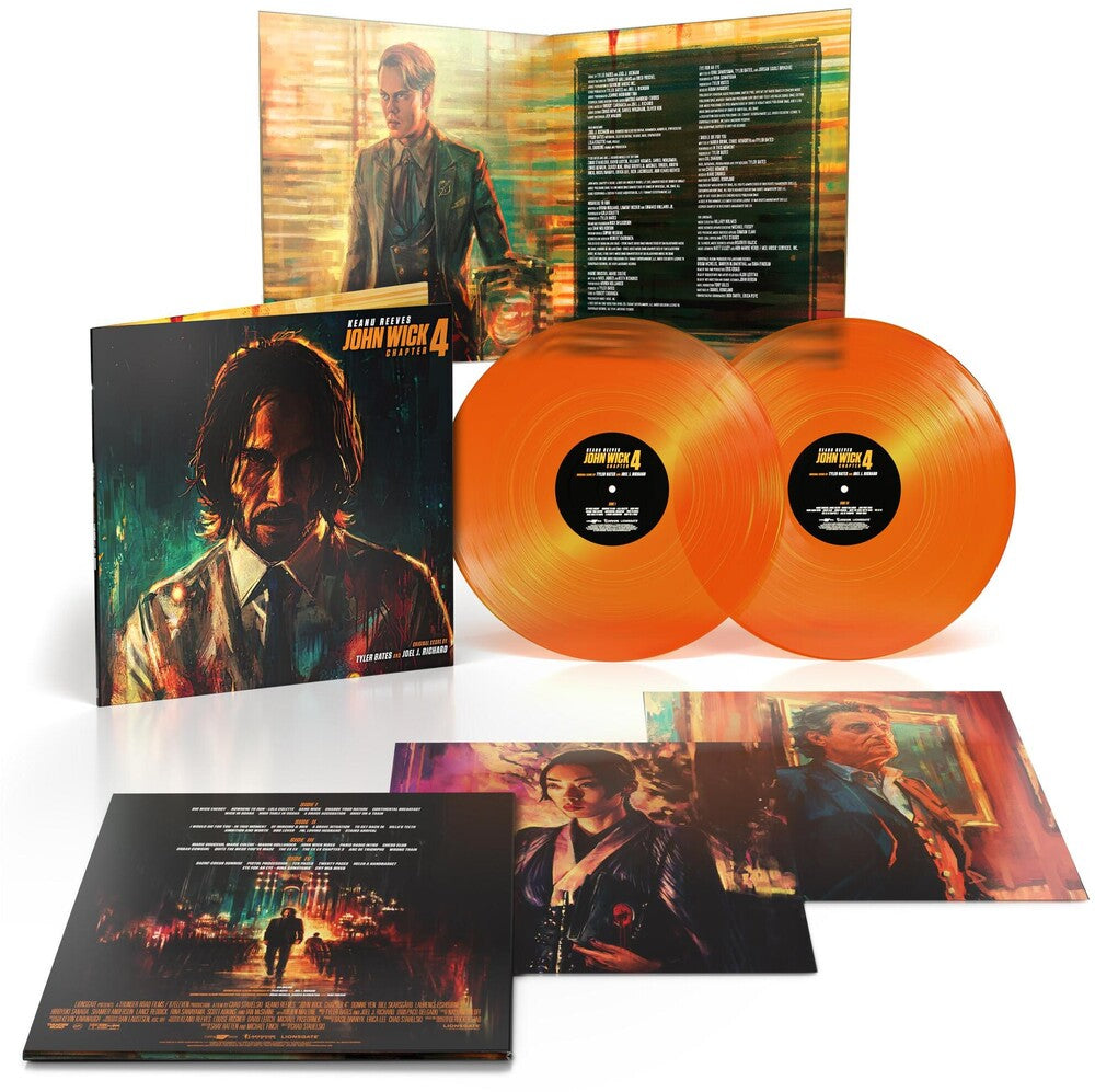 Tyler Bates (Cvnl) (Org) - John Wick Chapter 4 (Original Score) (Clear Vinyl) (Org) { vinyl }