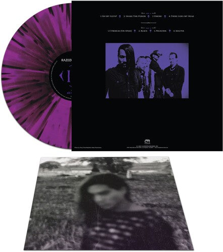 Razed in Black - Oh My Goth! - Purple Black Splatter (Vinyl) { vinyl }