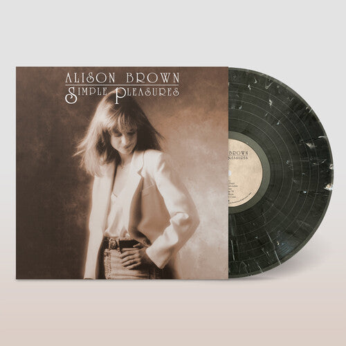 Alison Brown - Simple Pleasures (Remixed and Remastered) Black & White Swirl (Vinyl) { vinyl }