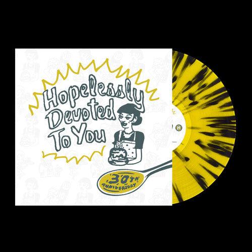 Various- Hopelessly Devoted to You: 30th Anniversary (Yellow/Black Splatter) { vinyl }