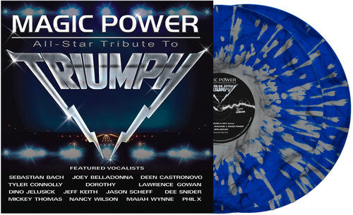 Various- Magic Power: All Star Tribute To Triumph (Dark Blue & White Splatter Vinyl) { vinyl }