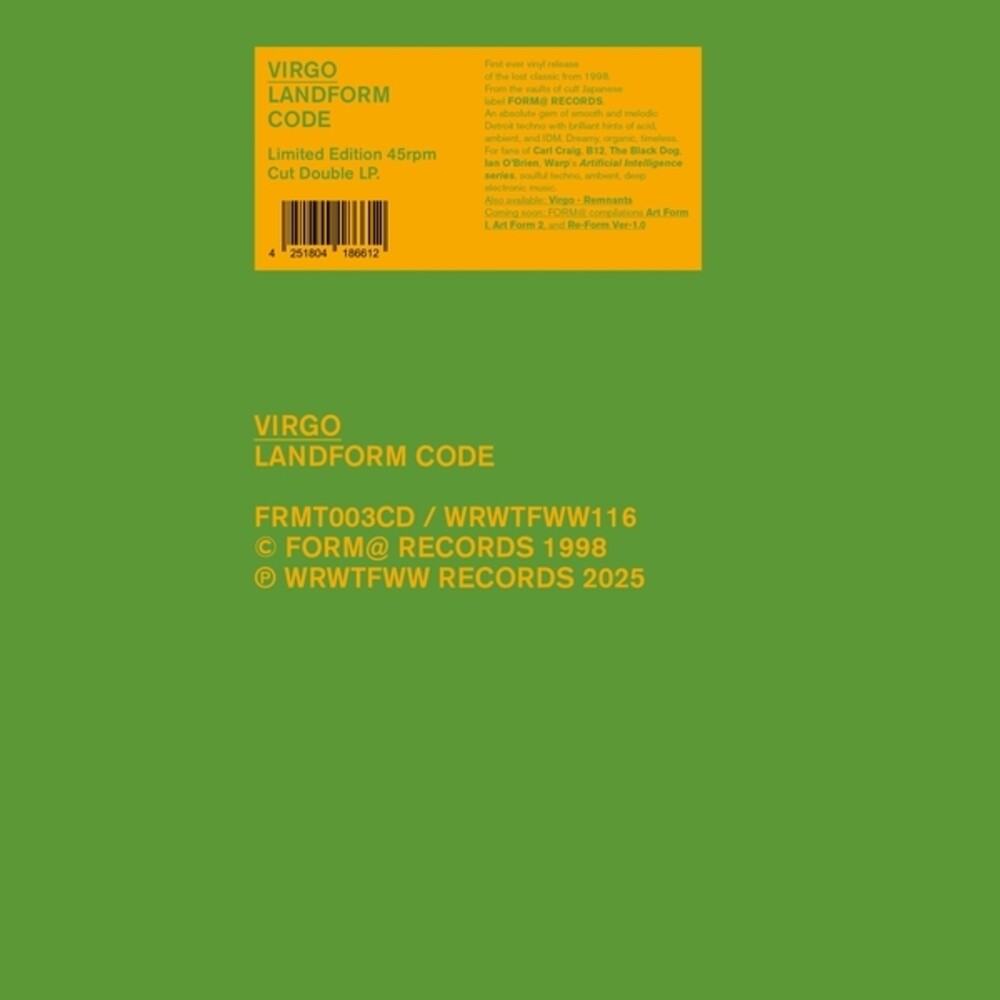 Virgo - Landform Code (LP) { vinyl }