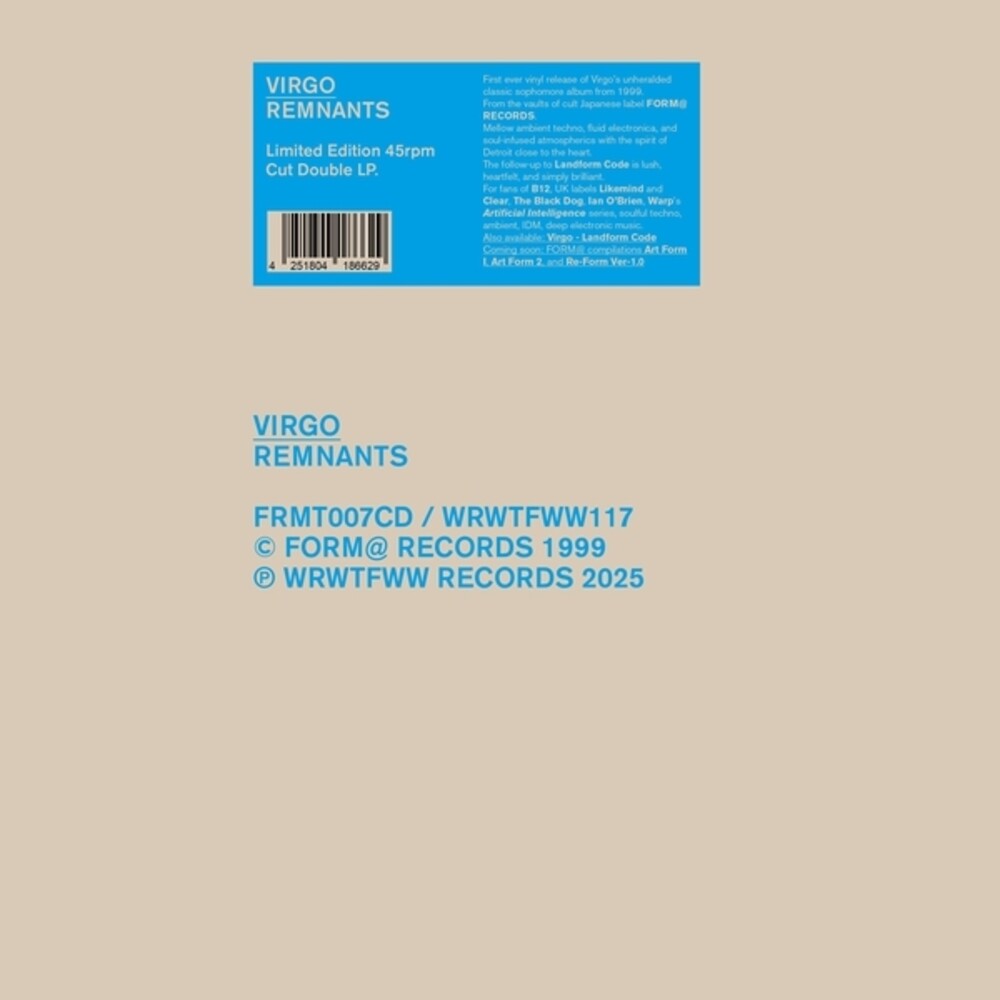 Virgo - Remnants (LP) { vinyl }