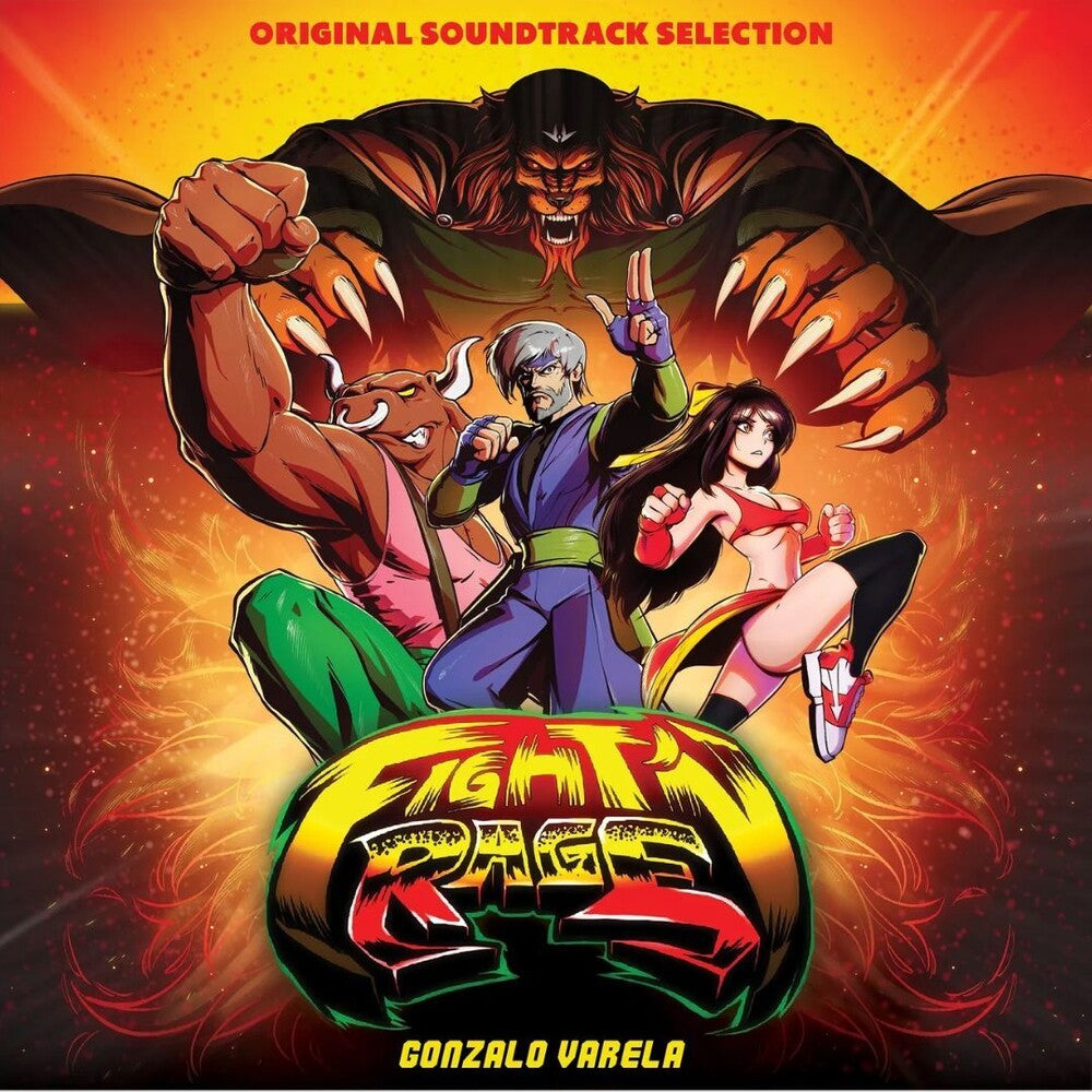 Gonzalo Verela (Colv) - Fight'n Rage - O.S.T. (Colored Vinyl) { vinyl }
