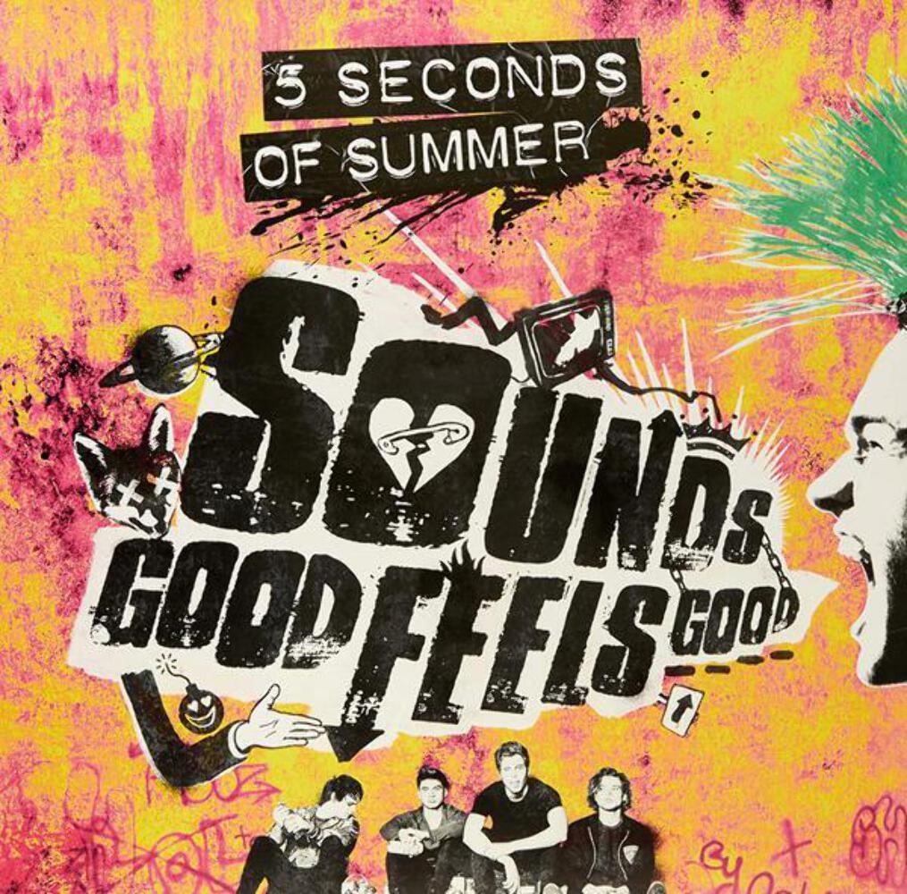 5 Seconds Of Summer- Sounds Good Feels Good { vinyl }