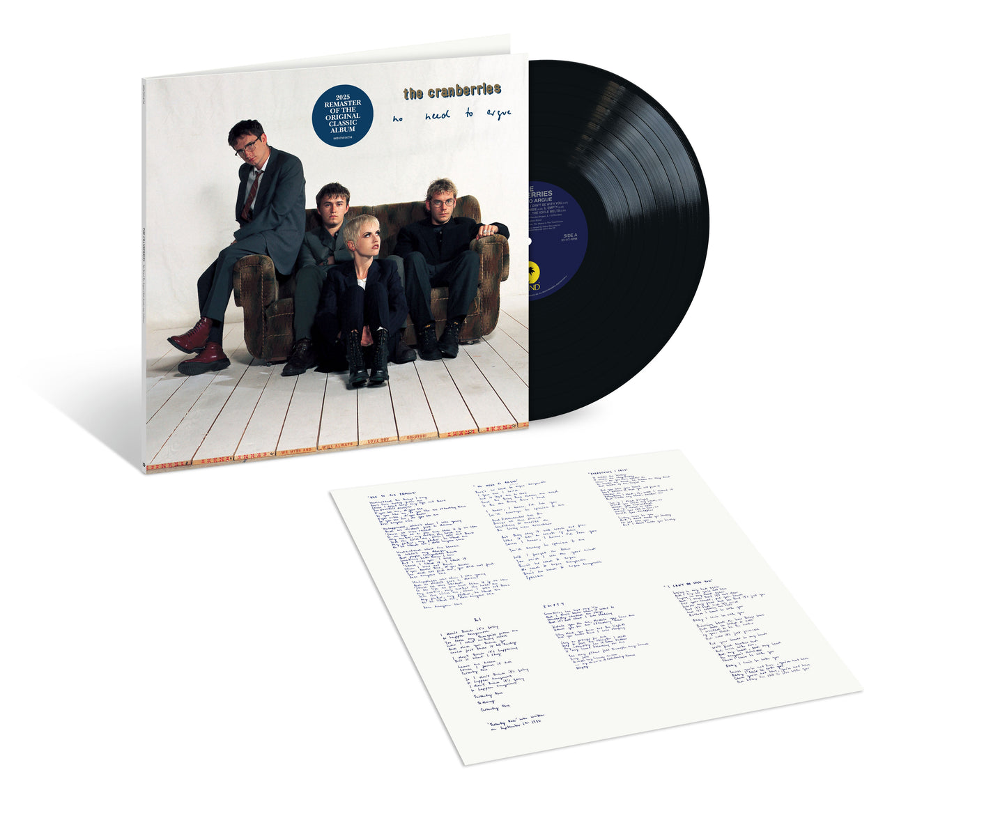 The Cranberries- No Need To Argue (30th Anniversay Remastered Edition) { vinyl }