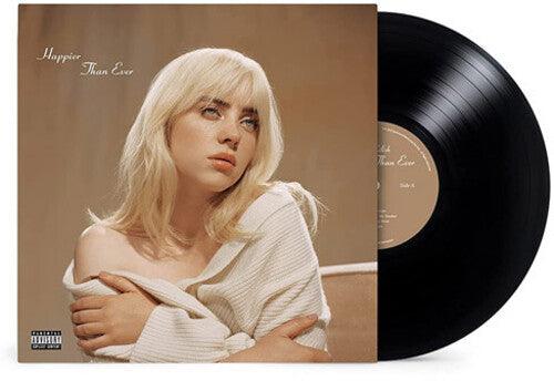 Billie Eilish- Happier Than Ever (100% Recycled Black Vinyl) { vinyl }