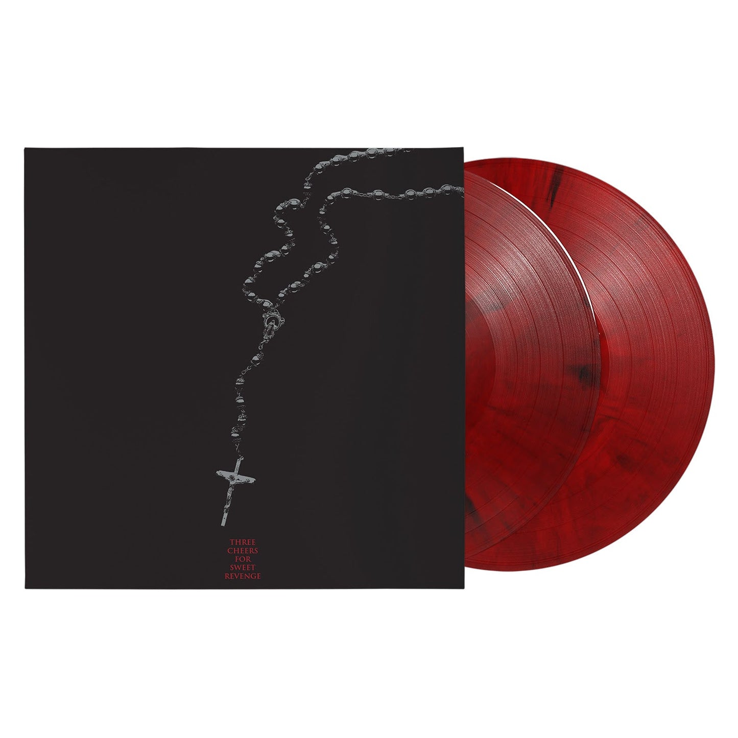 My Chemical Romance- Three Cheers for Sweet Revenge (Deluxe Edition) (Red & Black Marble Vinyl) { vinyl }
