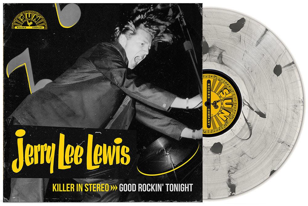 Jerry Lee Lewis- Killer In Stereo: Good Rockin' Tonight (RSD Essential Milky Clear w/ Black Ice Splatter Vinyl) { vinyl }