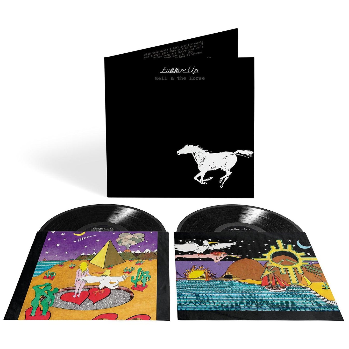 Neil Young w/ Crazy Horse- Fuckin' Up { vinyl }