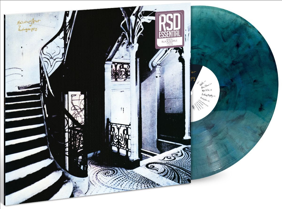 Mazzy Star- She Hang's Brightly (RSD Essential Aqua & Black Marble Vinyl) { vinyl }