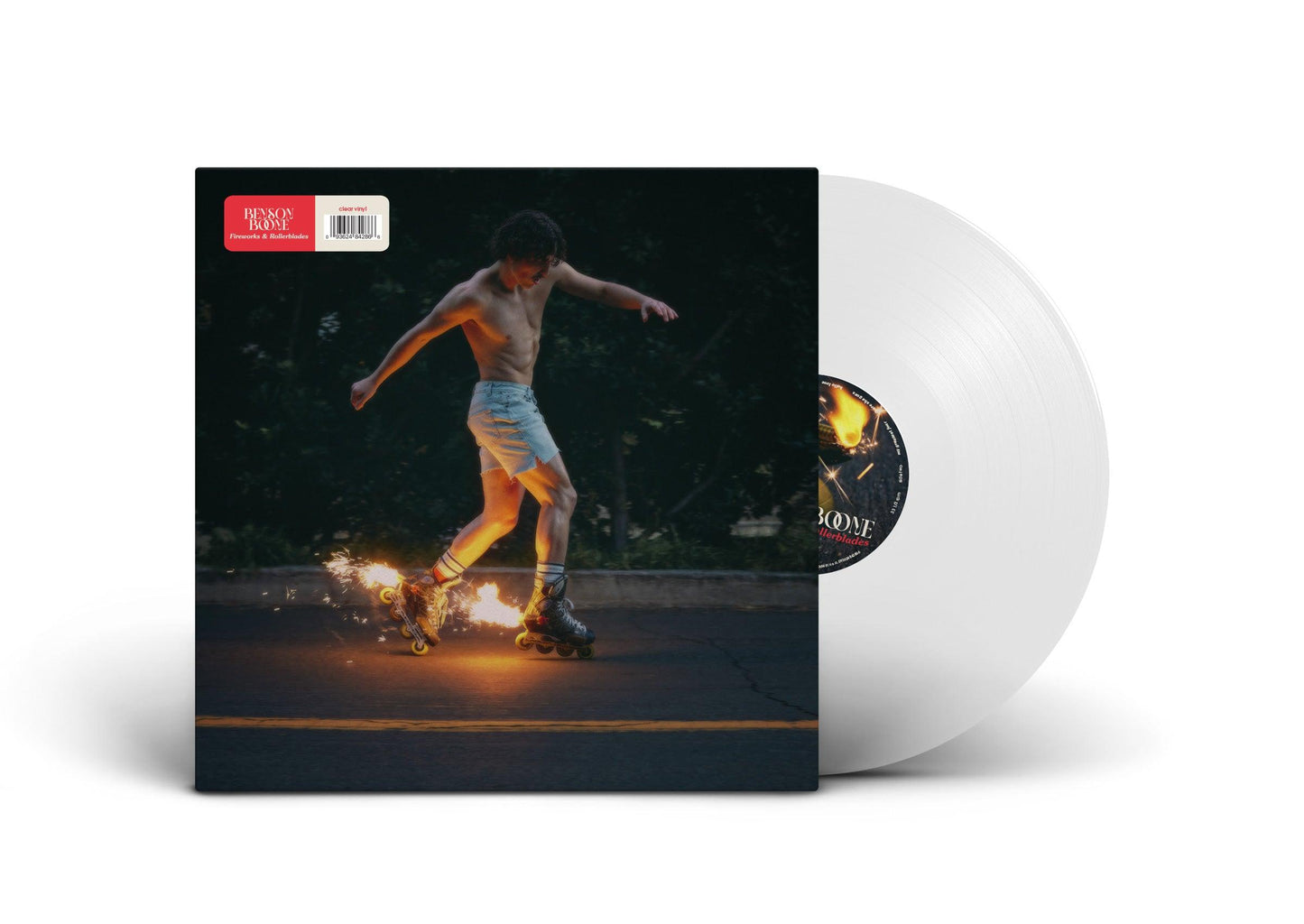 Benson Boone- Fireworks & Rollerblades (Clear Vinyl) { vinyl }