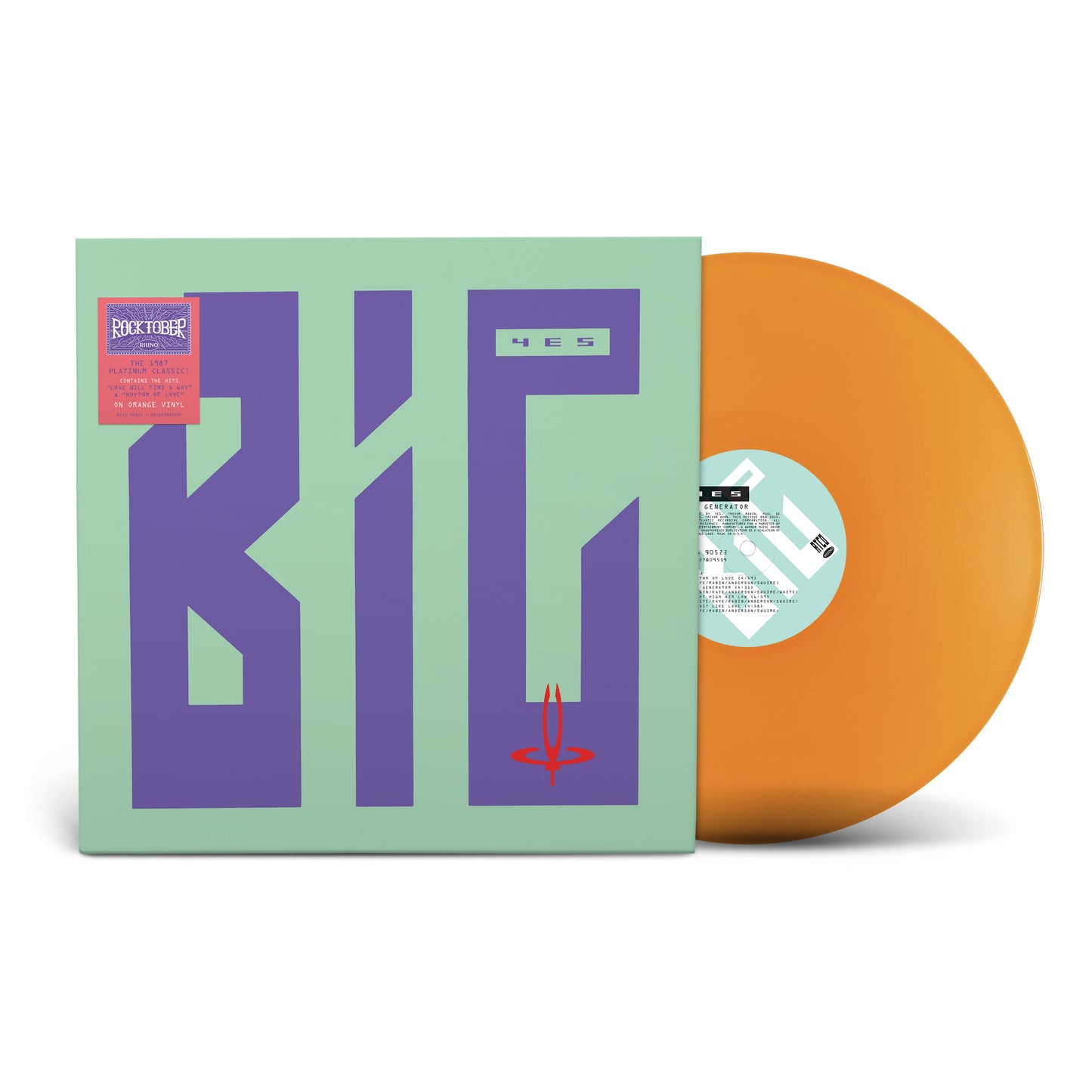 Yes- Big Generator (Rocktober 2025) (1LP Orange Vinyl) { vinyl }