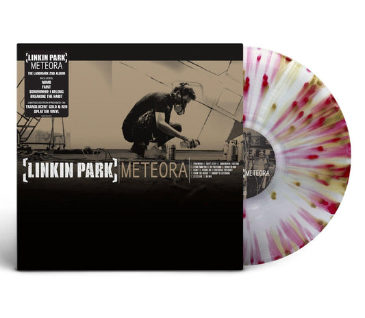 Linkin Park- Meteora (Translucent Gold & Red Splatter Vinyl) { vinyl }