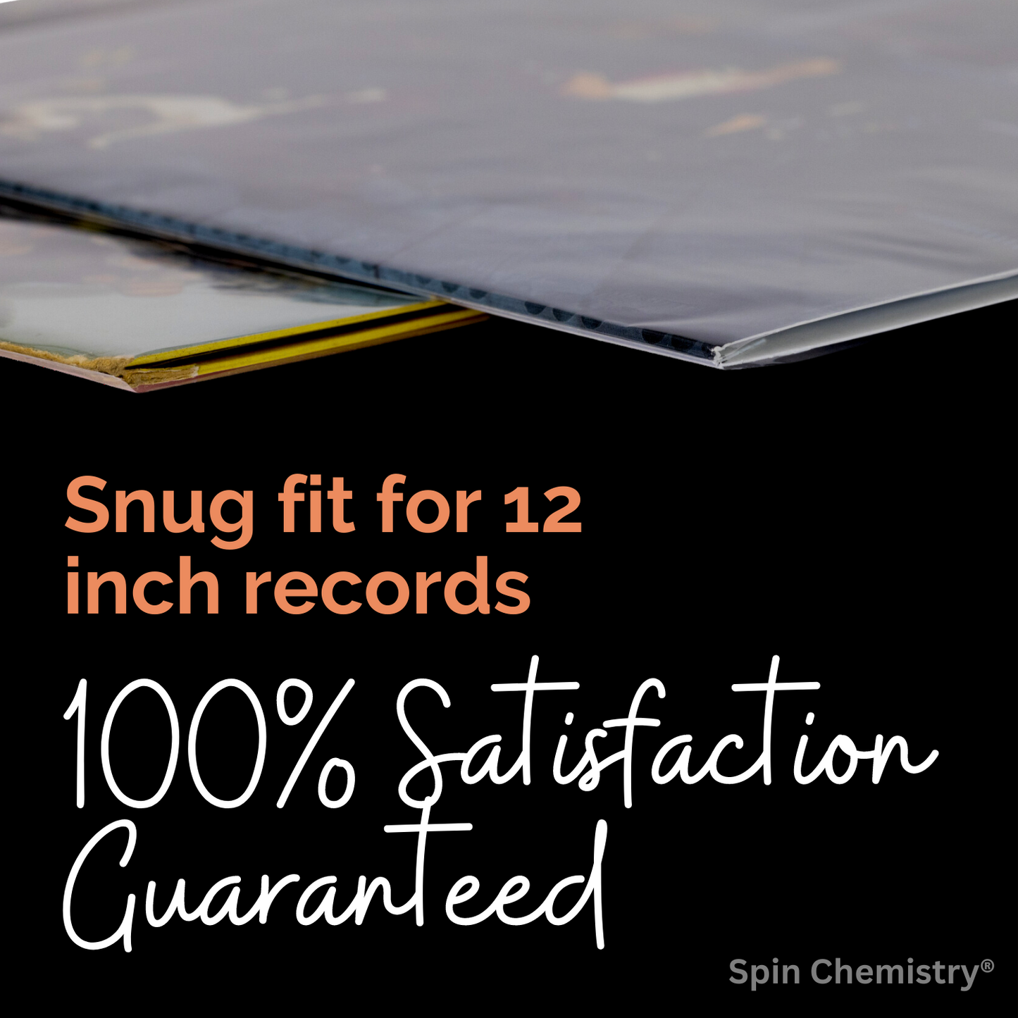 400 Pack Clear 12" Record Outer Sleeves (Plus Size)
