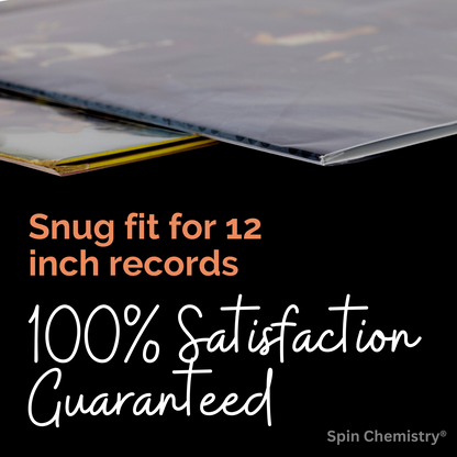 400 Pack Clear 12" Record Outer Sleeves (Plus Size)