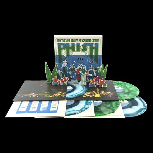 Phish- New Year's Eve 1993, Live At Worcester Centrum (5LP Seaweed + Water Vinyl) { vinyl }