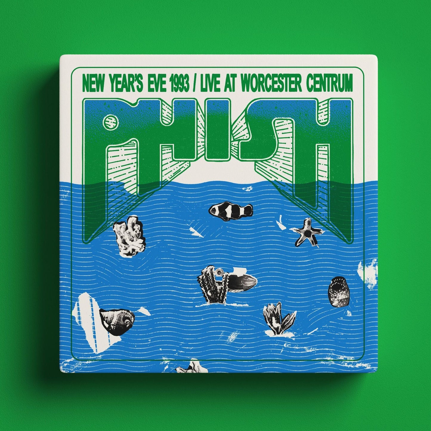 Phish- New Year's Eve 1993, Live At Worcester Centrum (5LP Seaweed + Water Vinyl) { vinyl }