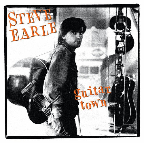 Steve Earle- Guitar Town { vinyl }