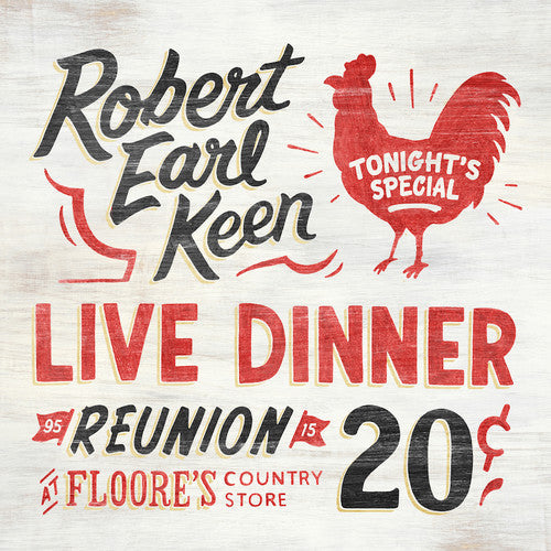 Robert Earl Keen - Live Dinner Reunion (Vinyl) { vinyl }