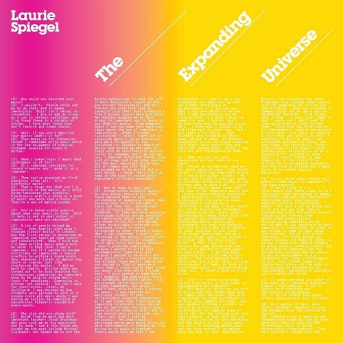 Laurie Spiegel - The Expanding Universe (Vinyl) { vinyl }