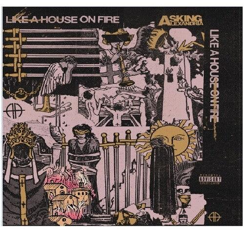 Asking Alexandria- Like A House On Fire (Indie Exclusive Vinyl) { vinyl }