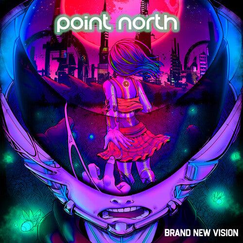 Point North- Brand New Vision (Purple & Pink Swirl) { vinyl }