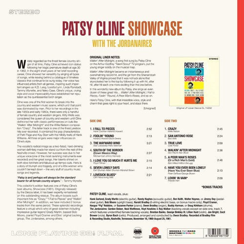 Patsy Cline - Showcase [180-Gram Colored Vinyl With Bonus Tracks] (Vinyl) { vinyl }