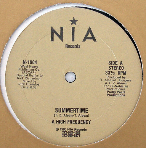 High Frequency - Summertime (Vinyl) { vinyl }