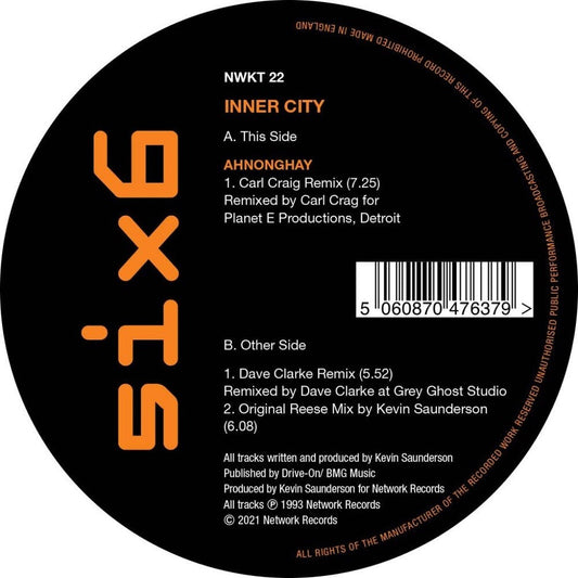 Inner City - Ahnonghay (LP) { vinyl }