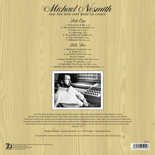 Michael Nesmith - And The Hits Just Keep On Comin' : 50th Anniversary (Honey Beige 180gm Vinyl) (Vinyl) { vinyl }