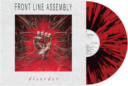 Front Line Assembly - Disorder (red & Black Splatter) (Vinyl) { vinyl }