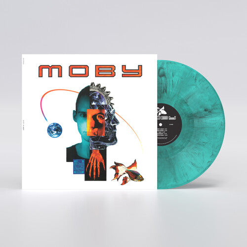Moby - Moby - Black/White Marble on Blue (Vinyl) { vinyl }