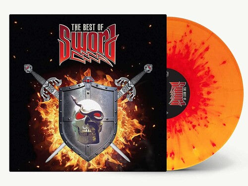 Sword - The Best Of - Red & Orange Splatter (Vinyl) { vinyl }