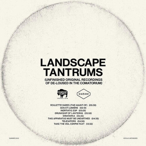 The Mars Volta - Landscape Tantrums: Unfinished Original Recordings Of De-Loused In The Comatorium - Clear Vinyl (Vinyl) { vinyl }