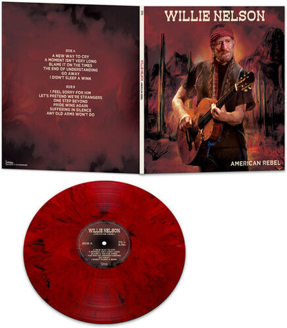 Willie Nelson - American Rebel - RED MARBLE (Vinyl) { vinyl }