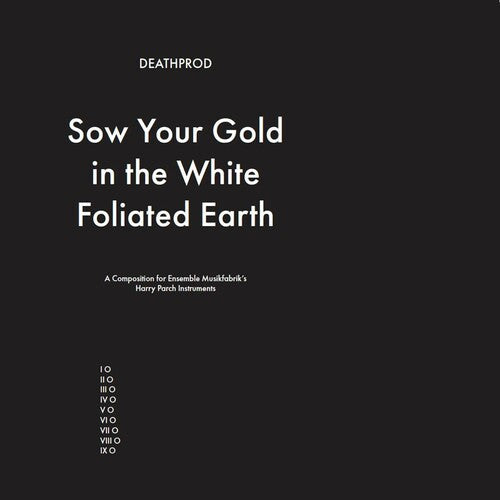 Deathprod - Sow Your Gold In The White Foliated Earth (Vinyl) { vinyl }