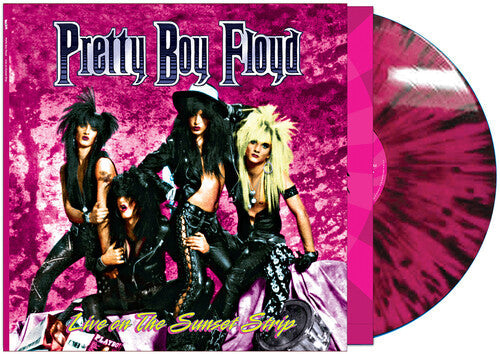 Pretty Boy Floyd - Live On The Sunset Strip - Pink/black Splatter (Vinyl) { vinyl }