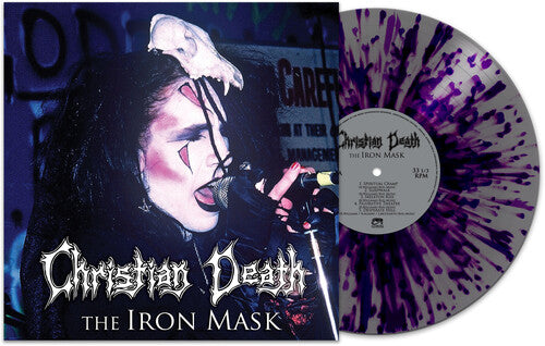 Christian Death - The Iron Mask - Silver/purple Splatter (Vinyl) { vinyl }