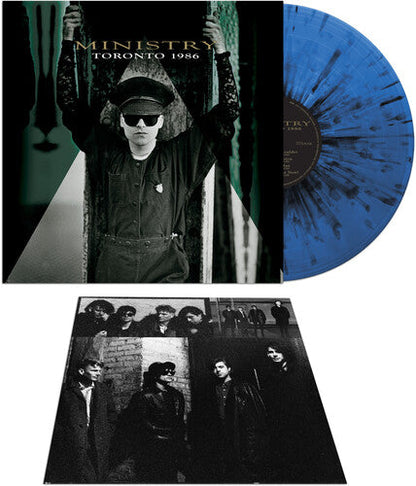 Ministry - Toronto 1986 - BLUE/BLACK SPLATTER (Vinyl) { vinyl }