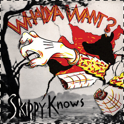 Whadya Want - Skippy Knows - White In Red (Vinyl) { vinyl }