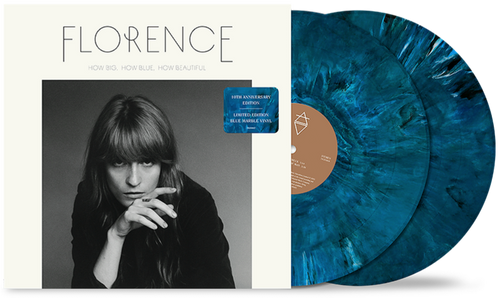 Florence + The Machine- How Big, How Blue, How Beautiful (10th Anniversary Edition) [Blue Marble 2 LP] { vinyl }