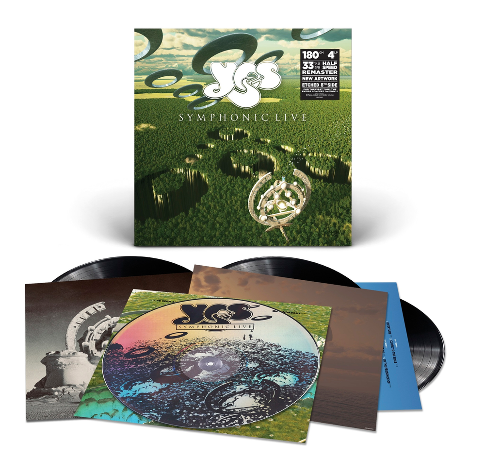 Yes- Symphonic Live [Limited Edition 180g Half-speed 4 LP] { vinyl }