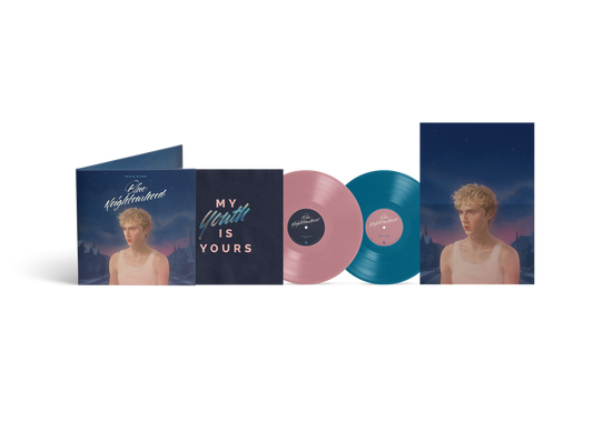 Troye Sivan- Blue Neighbourhood 'Ten Years On' - 10th Anniversary [Blush Pink & Aqua Blue] { vinyl }